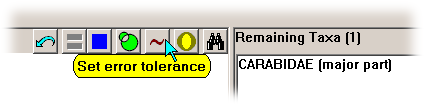 id14 -'Set error tolerance' button